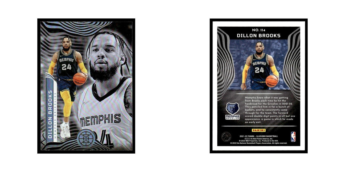 Dillon Brooks 2021 Panini Illusions #114 Memphis Grizzlies Basketball Card NM