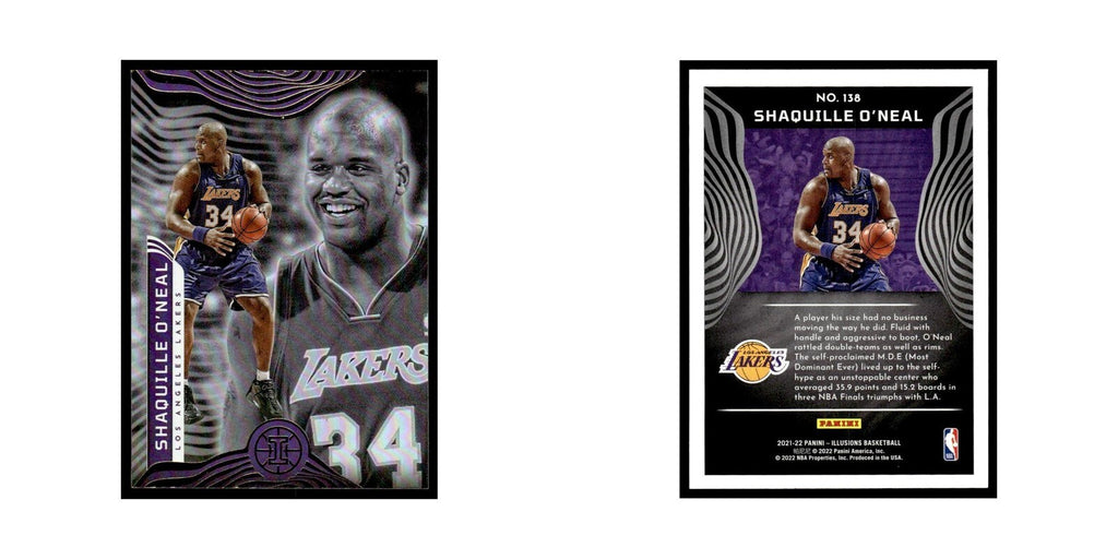 Shaquille O'Neal 2021 Panini Illusions #138 Los Angeles Lakers NM