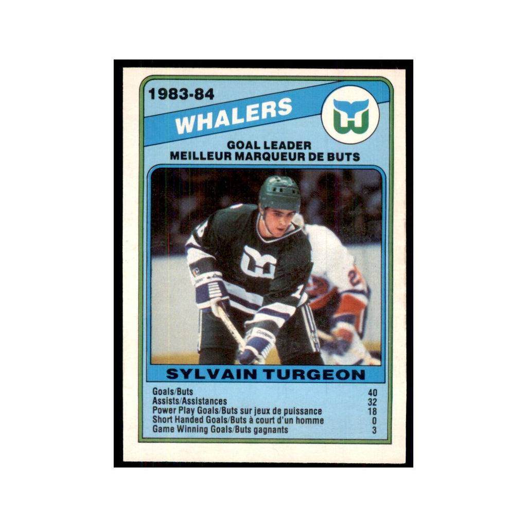 1984 O-Pee-Chee Sylvain Turgeon Hartford Whalers #372