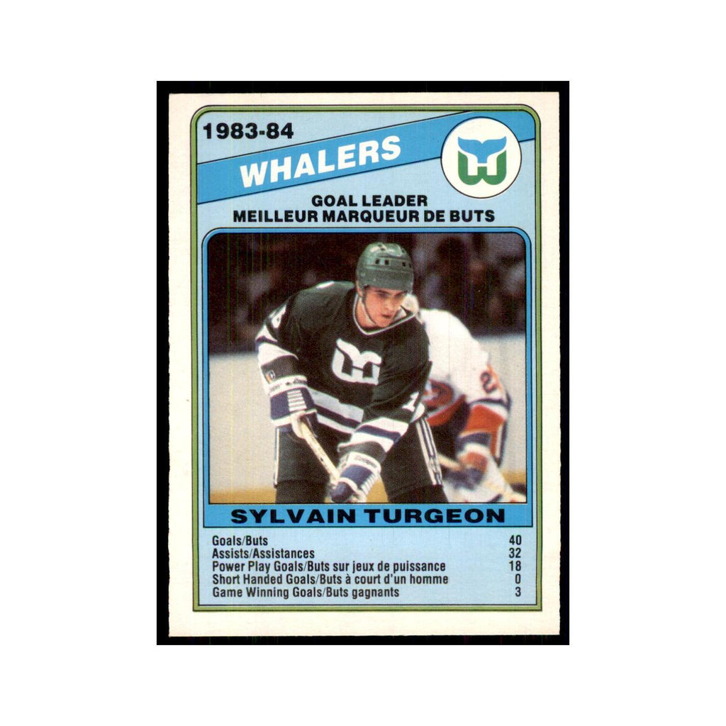 1984 O-Pee-Chee Sylvain Turgeon Hartford Whalers #372