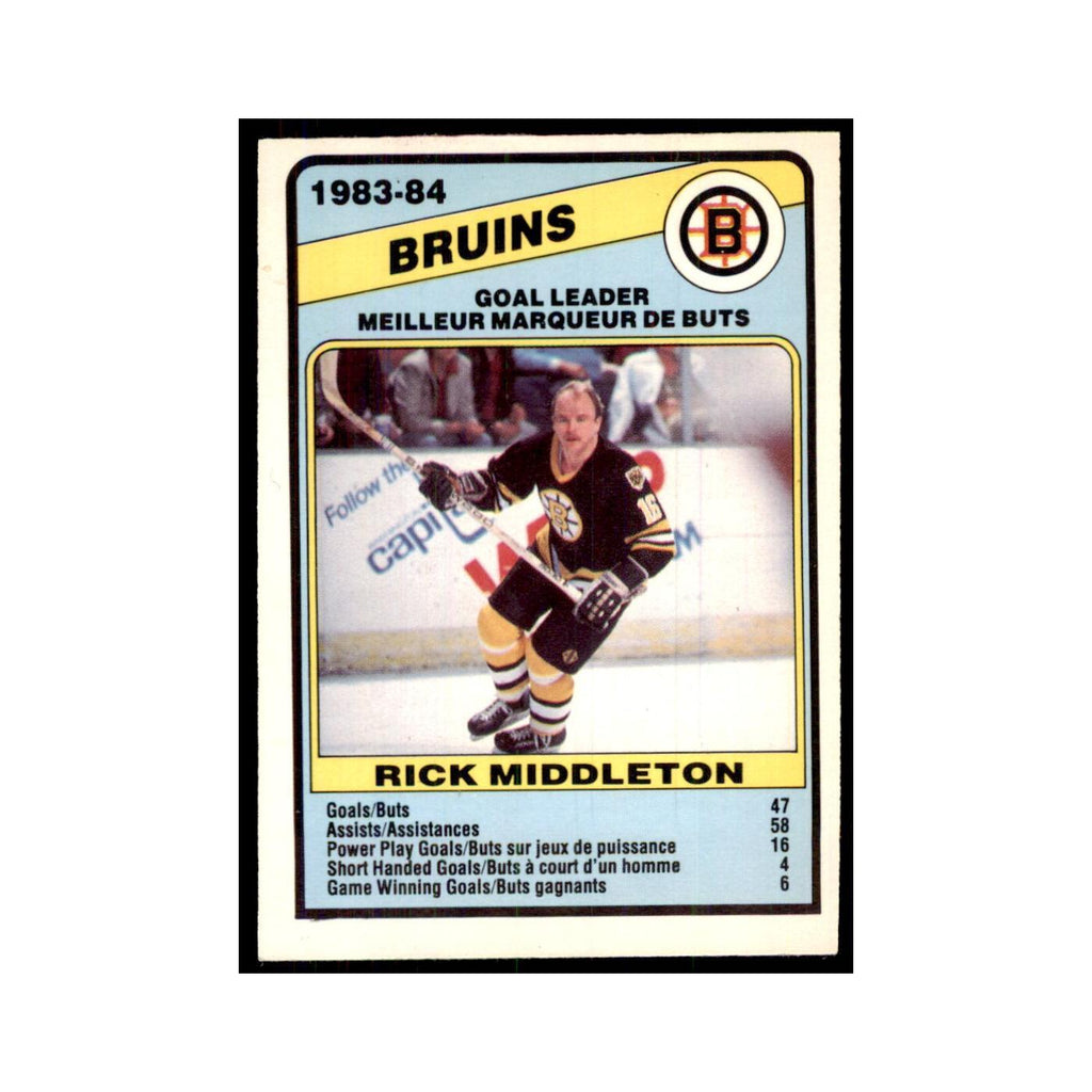 1984 O-Pee-Chee Rick Middleton Boston Bruins #352