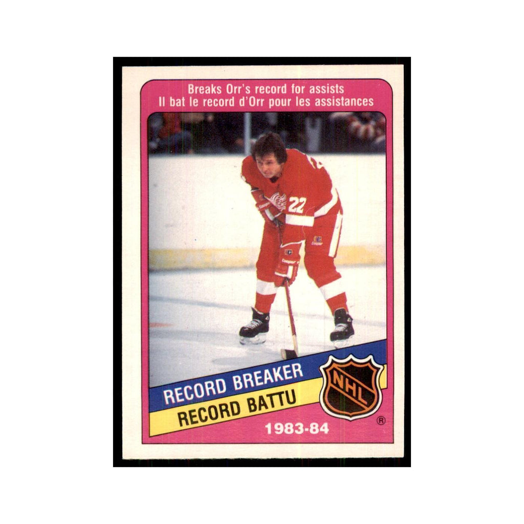 1984 O-Pee-Chee Brad Park Detroit Red Wings #390