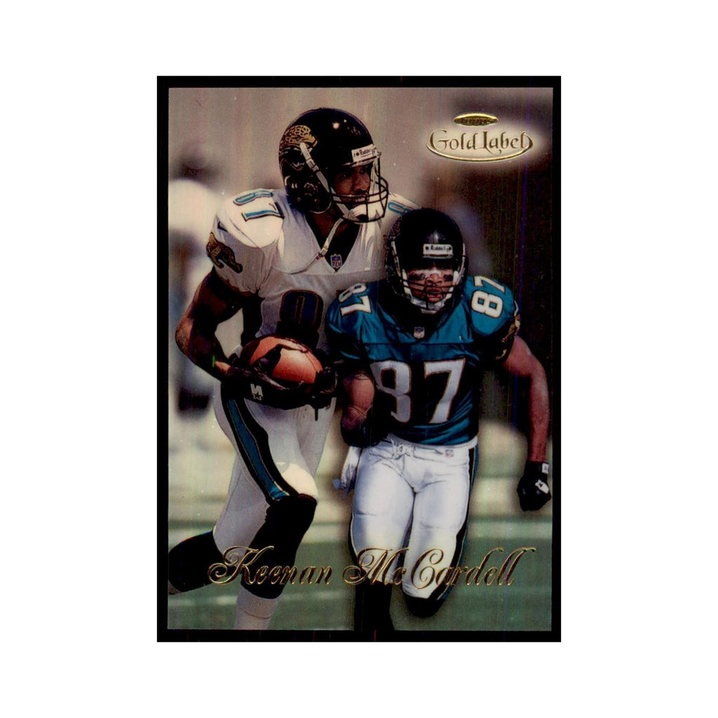 1998 Topps Gold Label Keenan McCardell Football Cards #43