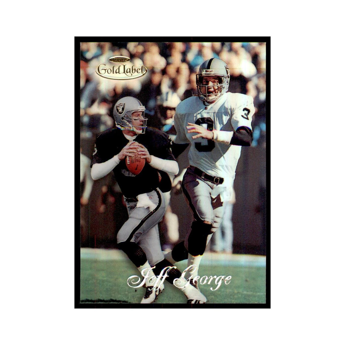 1998 Topps Gold Label Jeff George Football Cards #89