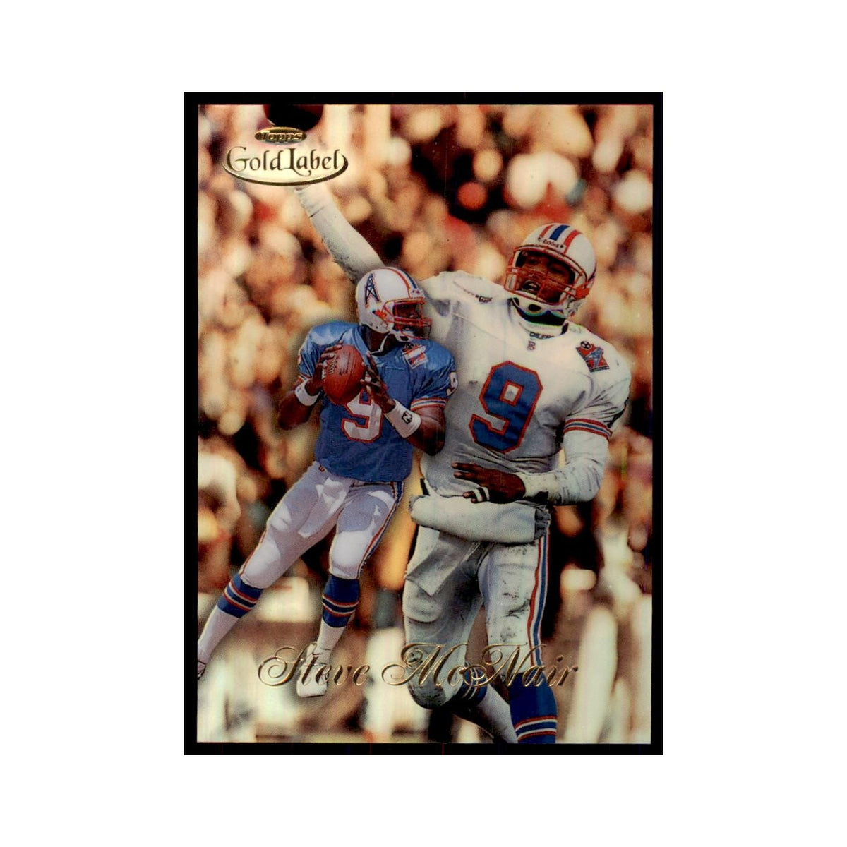 1998 Topps Gold Label Steve McNair Football Cards #49