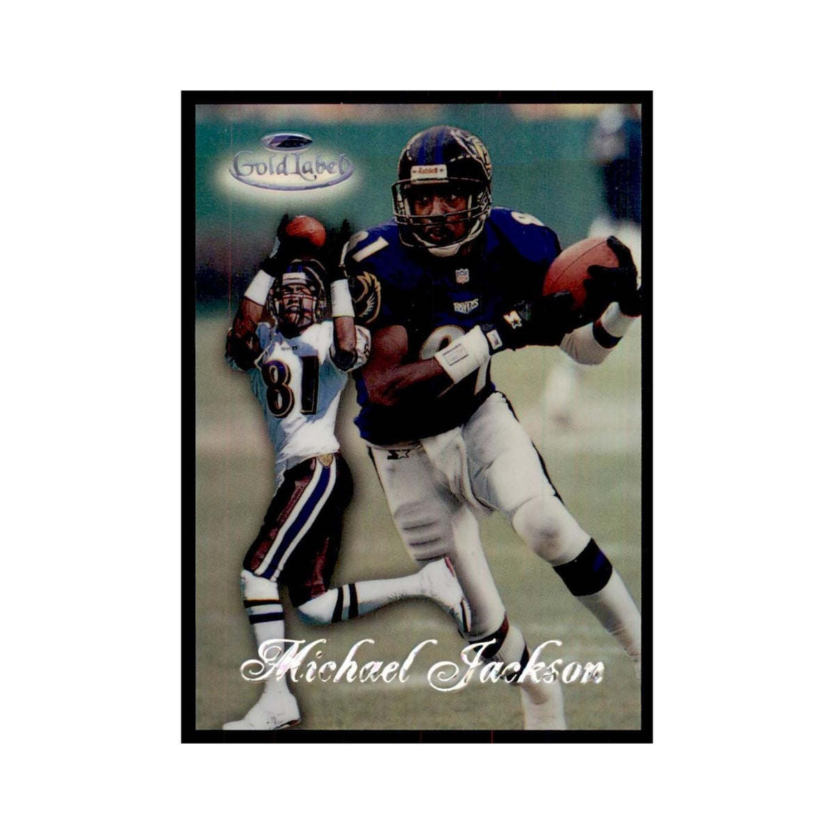 1998 Topps Gold Label Michael Jackson Football Cards #78