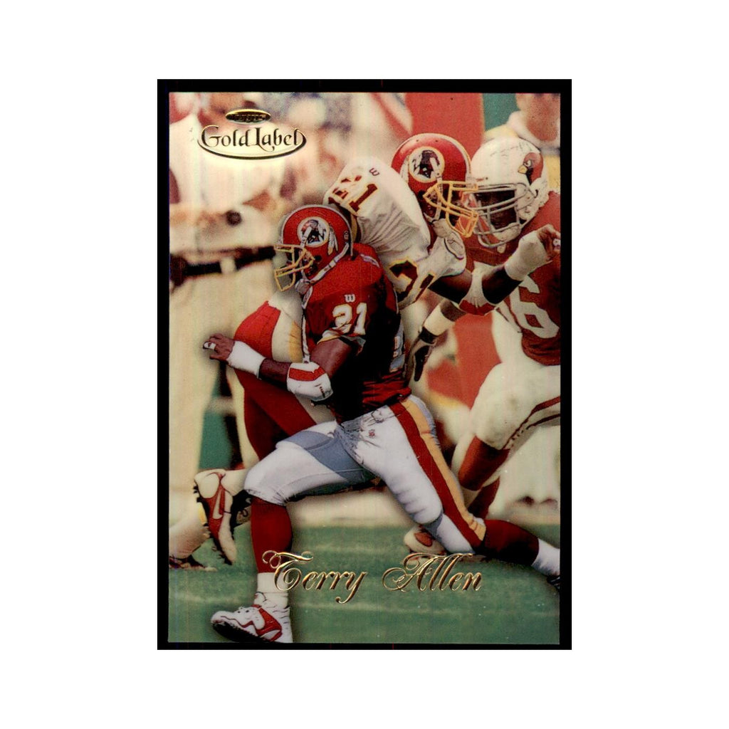 1998 Topps Gold Label Terry Allen Football Cards #32