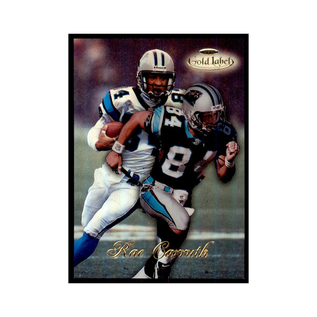 1998 Topps Gold Label Rae Carruth Football Cards #37