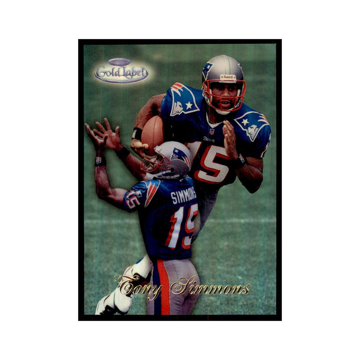 1998 Topps Gold Label Tony Simmons Football Cards #46