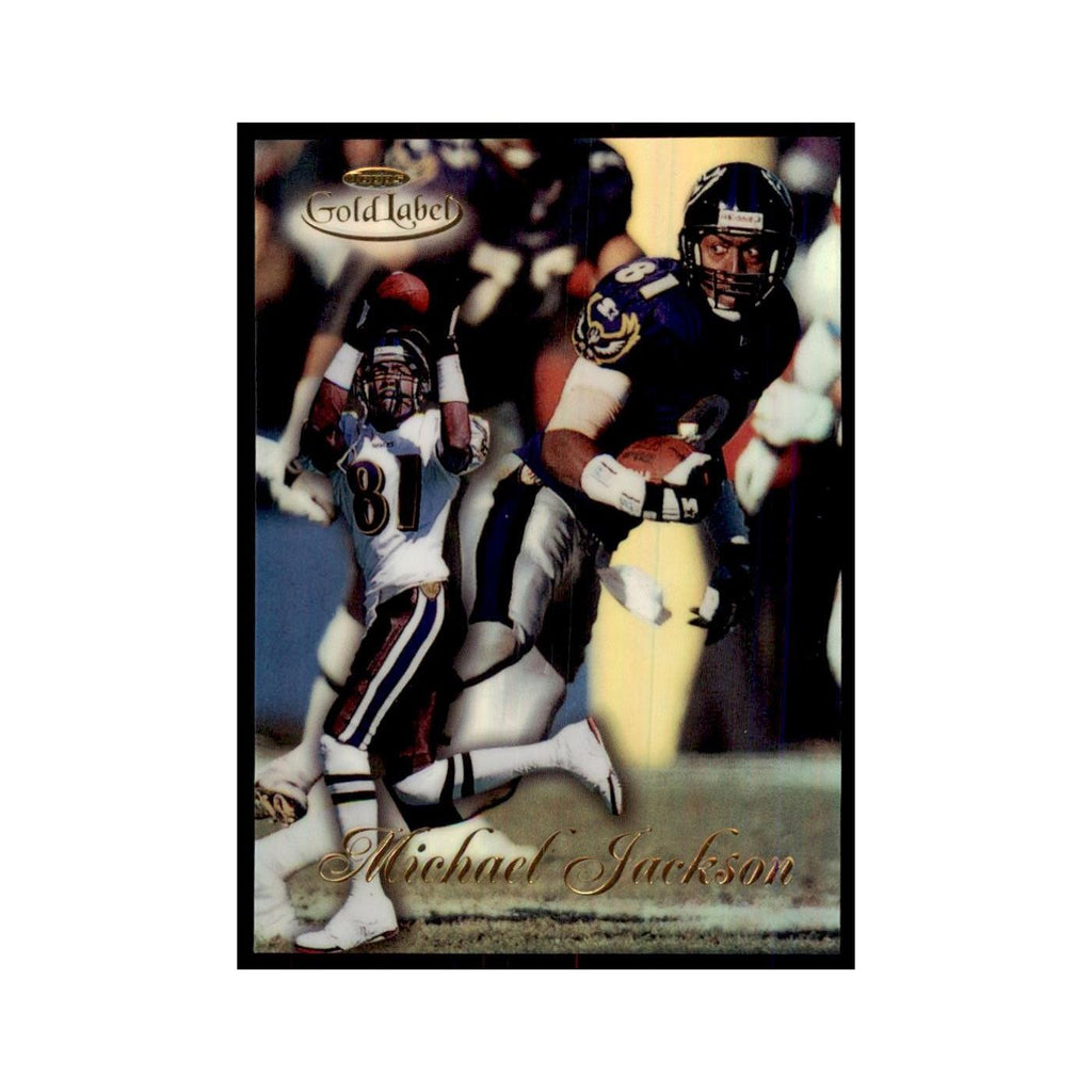 1998 Topps Gold Label Michael Jackson Football Cards #78