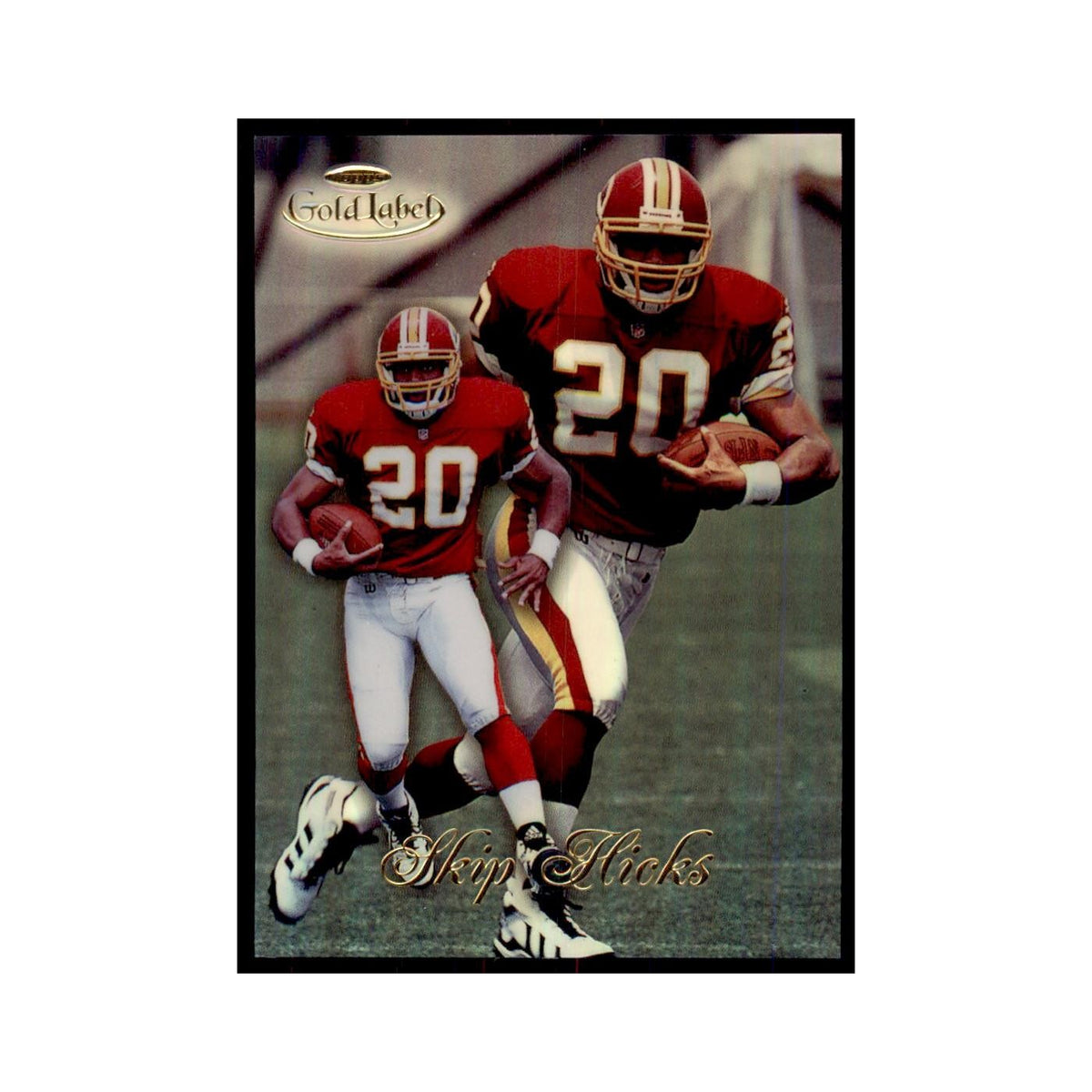1998 Topps Gold Label Skip Hicks Football Cards #51