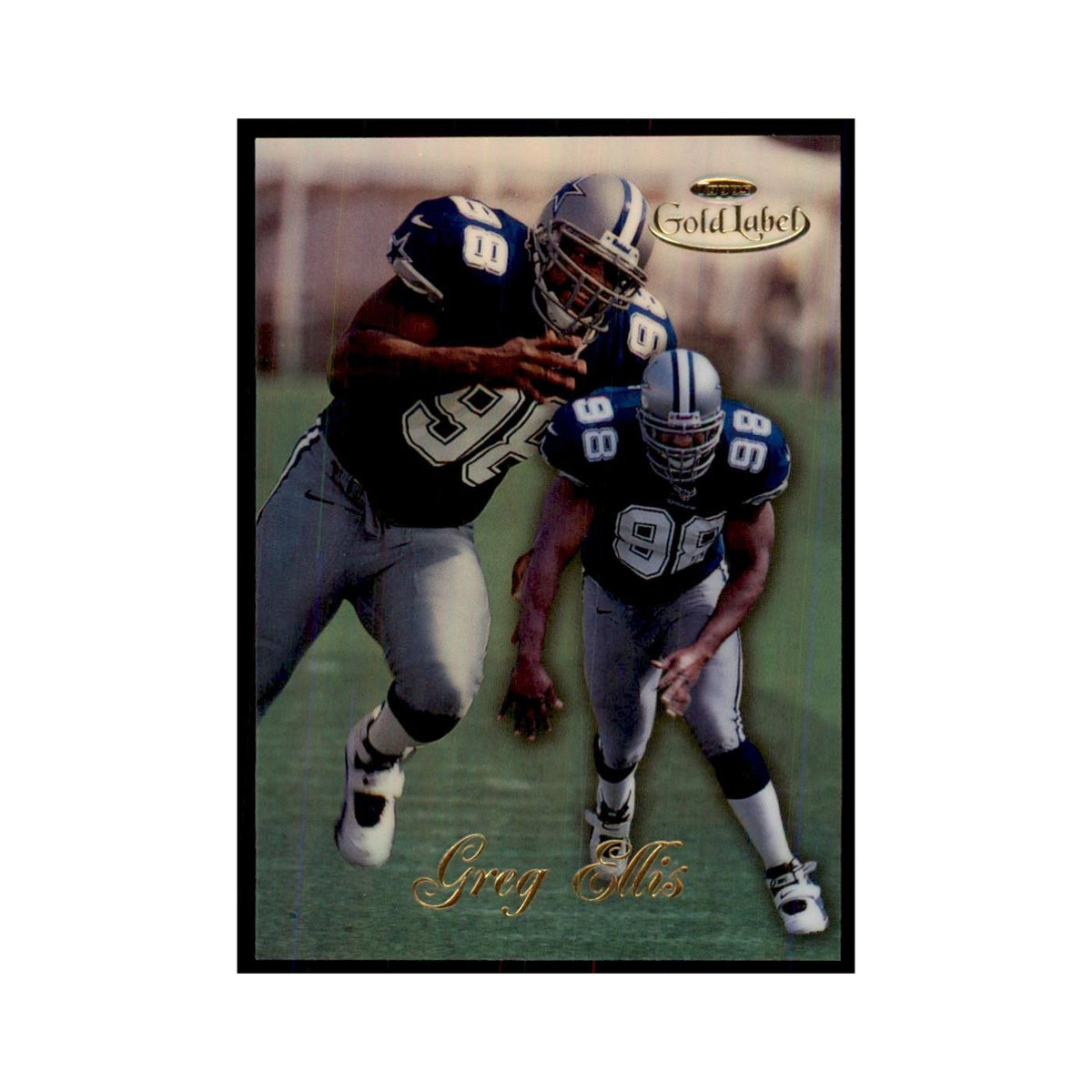 1998 Topps Gold Label Grg Ellis Football Cards #57
