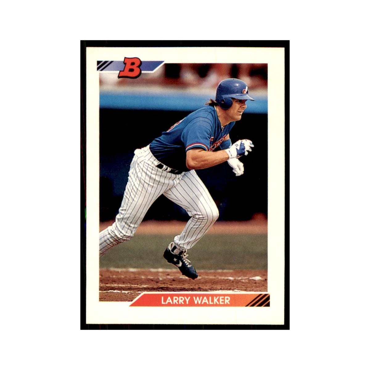 1992 Bowman Larry Walker Baseball Cards #648