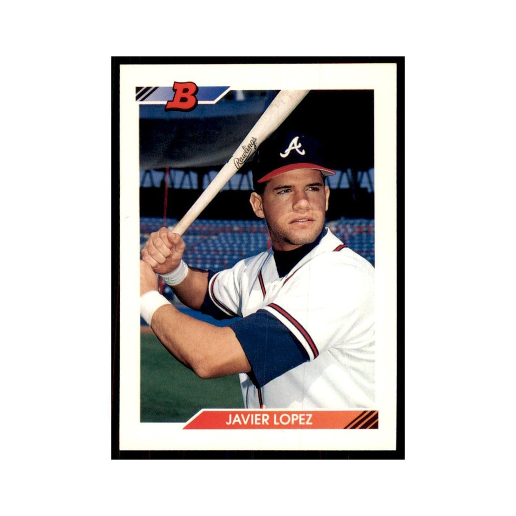 1992 Bowman Javier Lopez Baseball Cards #452