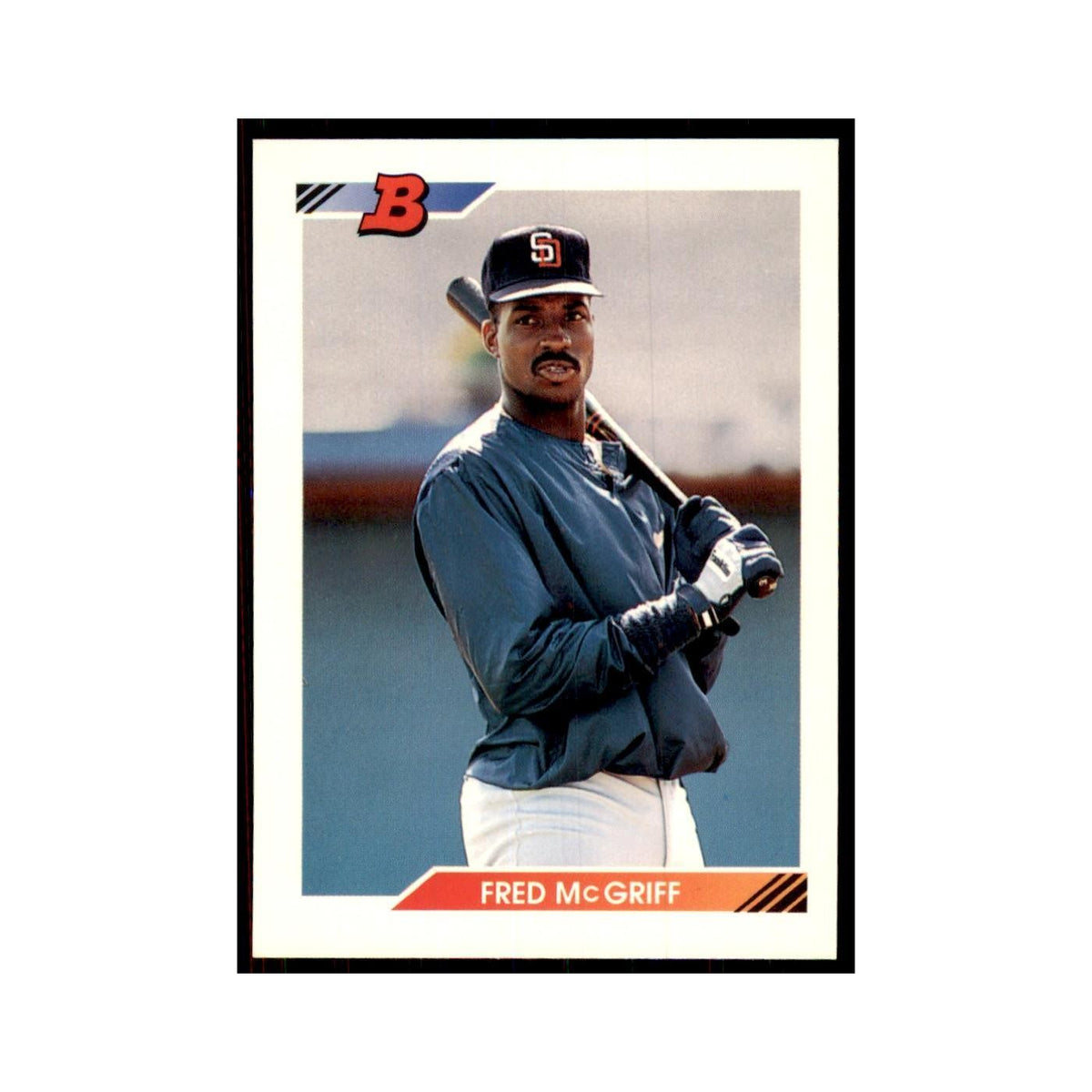 1992 Bowman Fred McGriff Baseball Cards #650