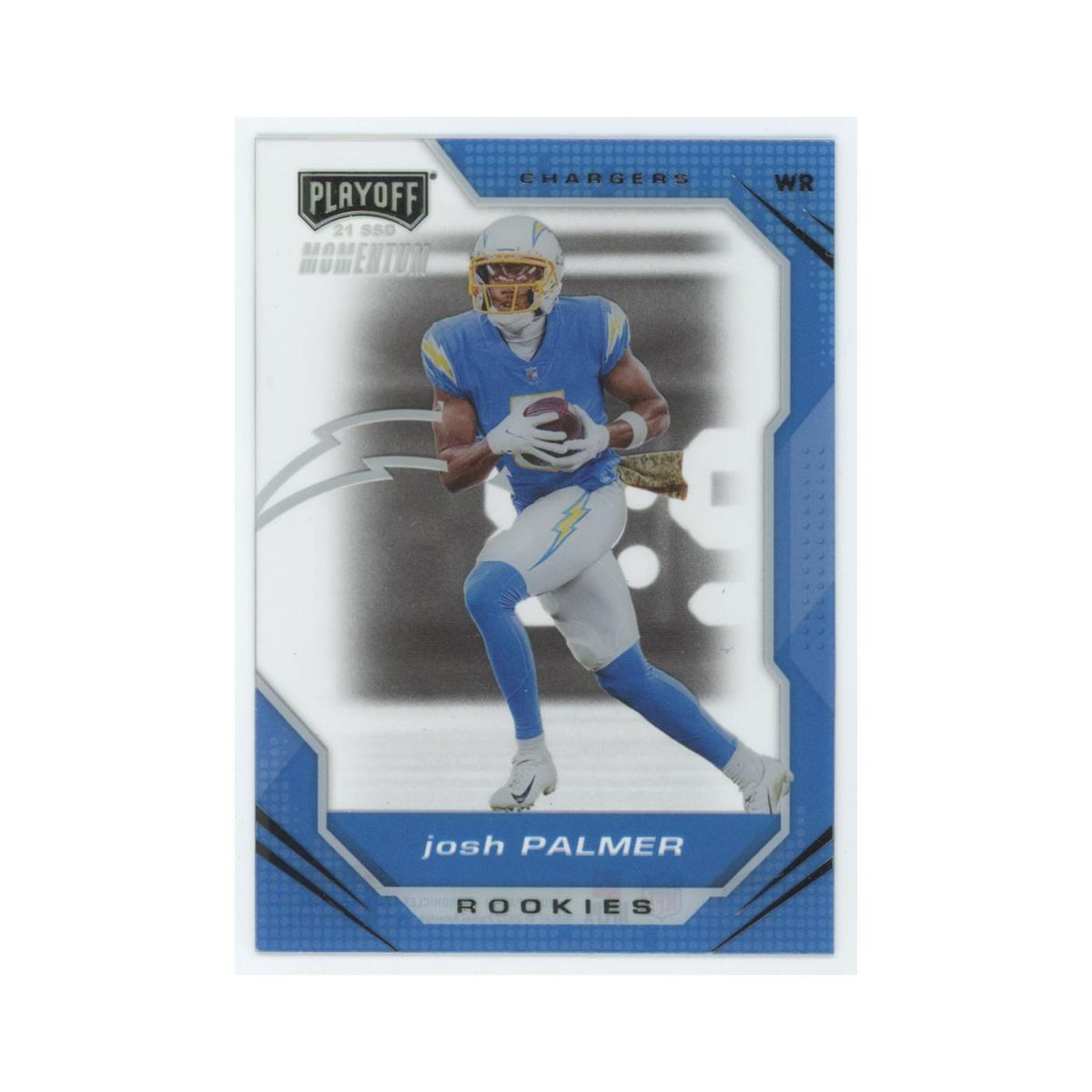 Josh Palmer 2021 Panini Chronicles Playoff Momentum Rookies #PMR-22 Chargers NM