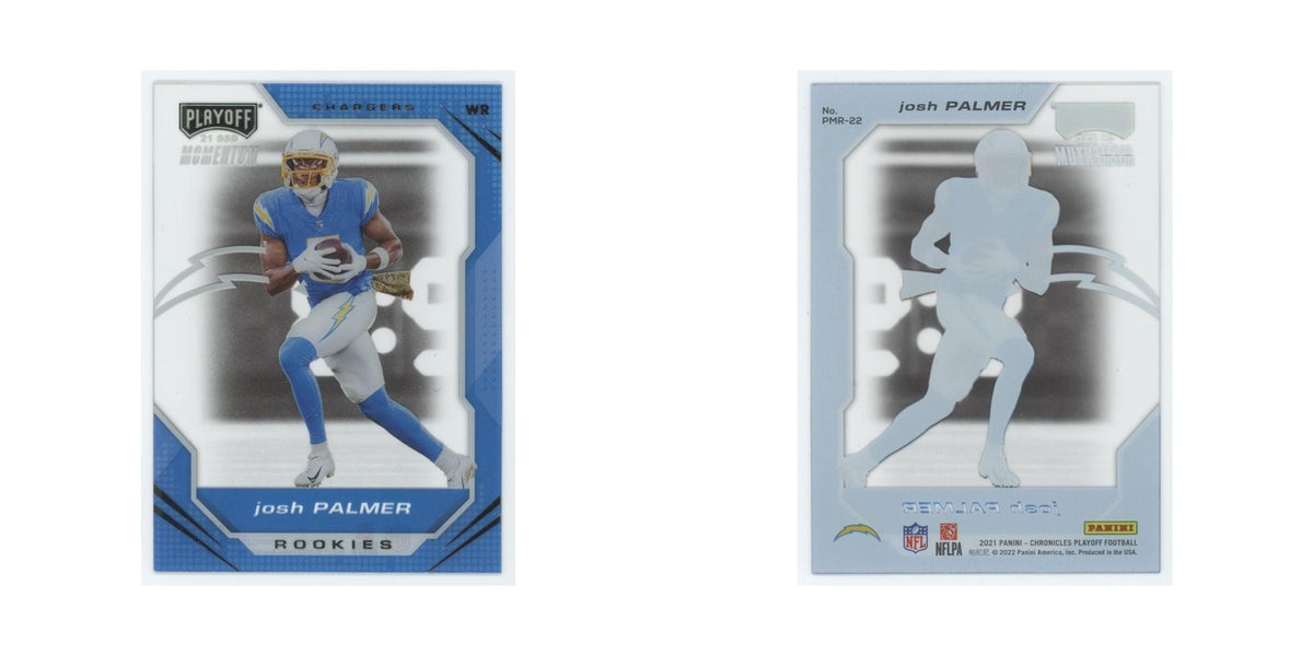 Josh Palmer 2021 Panini Chronicles Playoff Momentum Rookies #PMR-22 Chargers NM