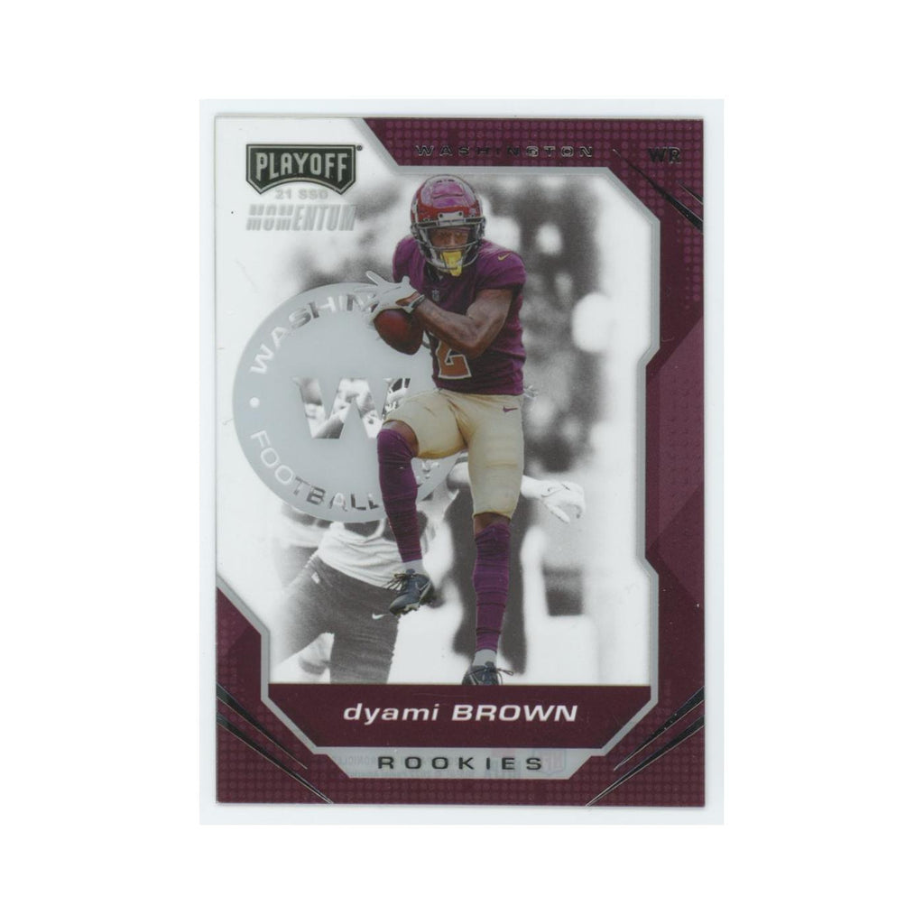 Dyami Brown 2021 Panini Chronicles Playoff Momentum Rookies #PMR-23 NM