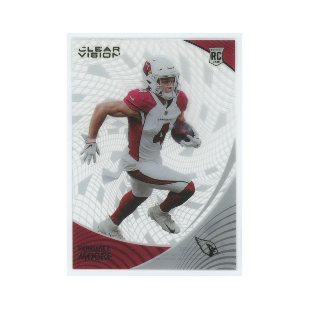Rondale Moore 2021 Panini Chronicles Clear Vision Rookies #CVR-19 Cardinals NM
