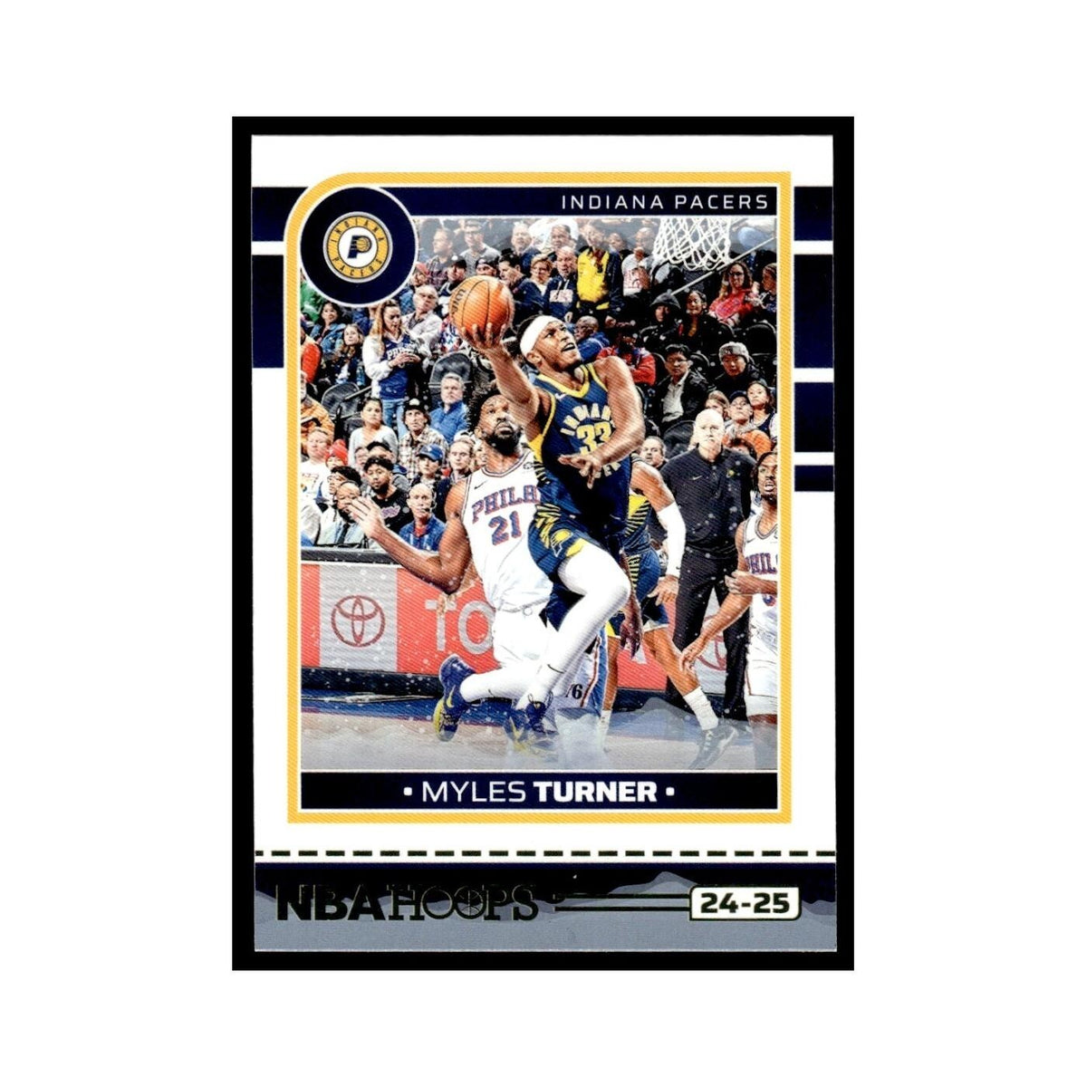 Myles Turner 2024 NBA Hoops #29 Indiana Pacers Basketball Card NM