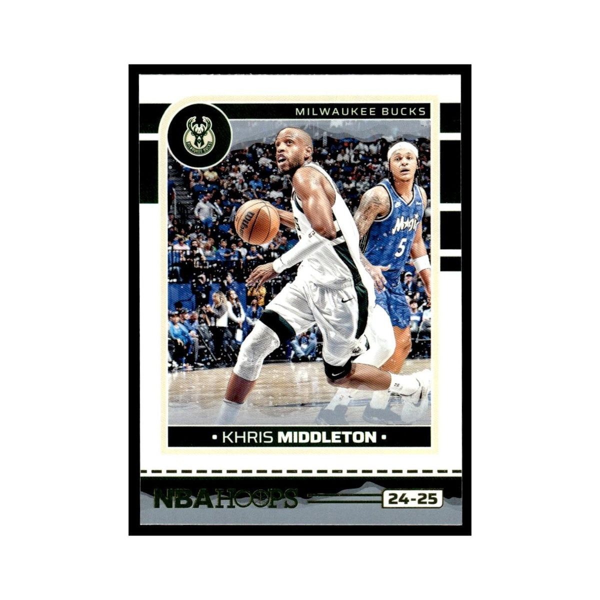 Khris Middleton 2024 NBA Hoops #22 Milwaukee Bucks Basketball Card NM