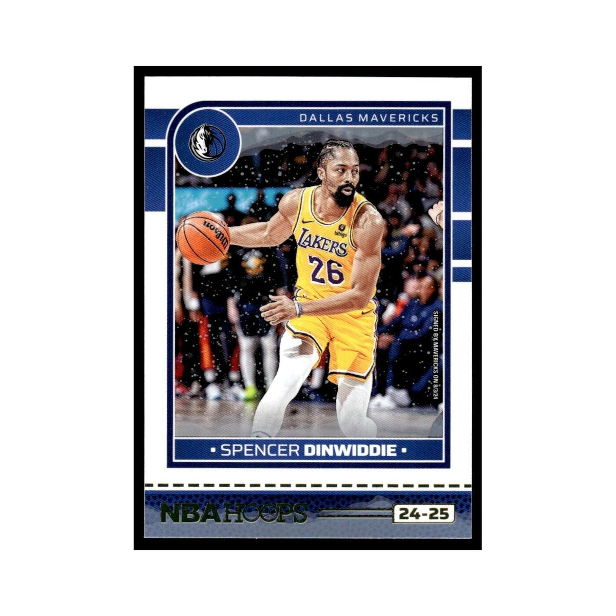 Spencer Dinwiddie 2024 NBA Hoops #120 Dallas Mavericks Basketball Card NM