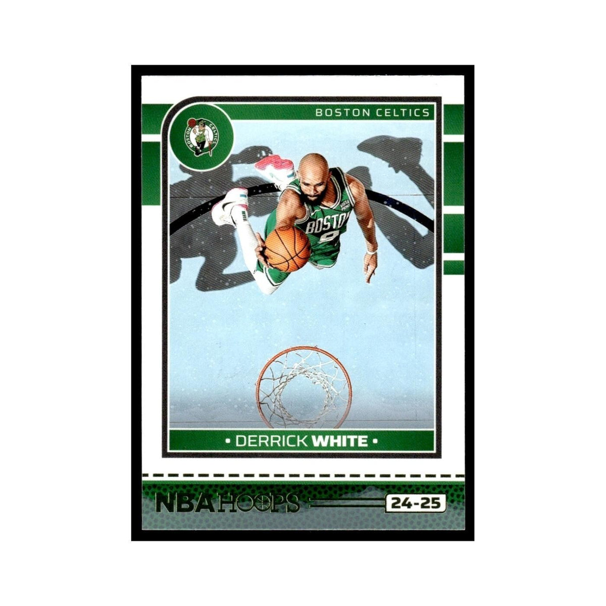 Derrick White 2024 NBA Hoops #77 Boston Celtics Basketball Card NM