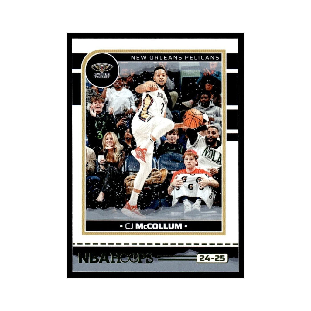 CJ McCollum 2024 NBA Hoops #66 New Orleans Pelicans Basketball Card NM