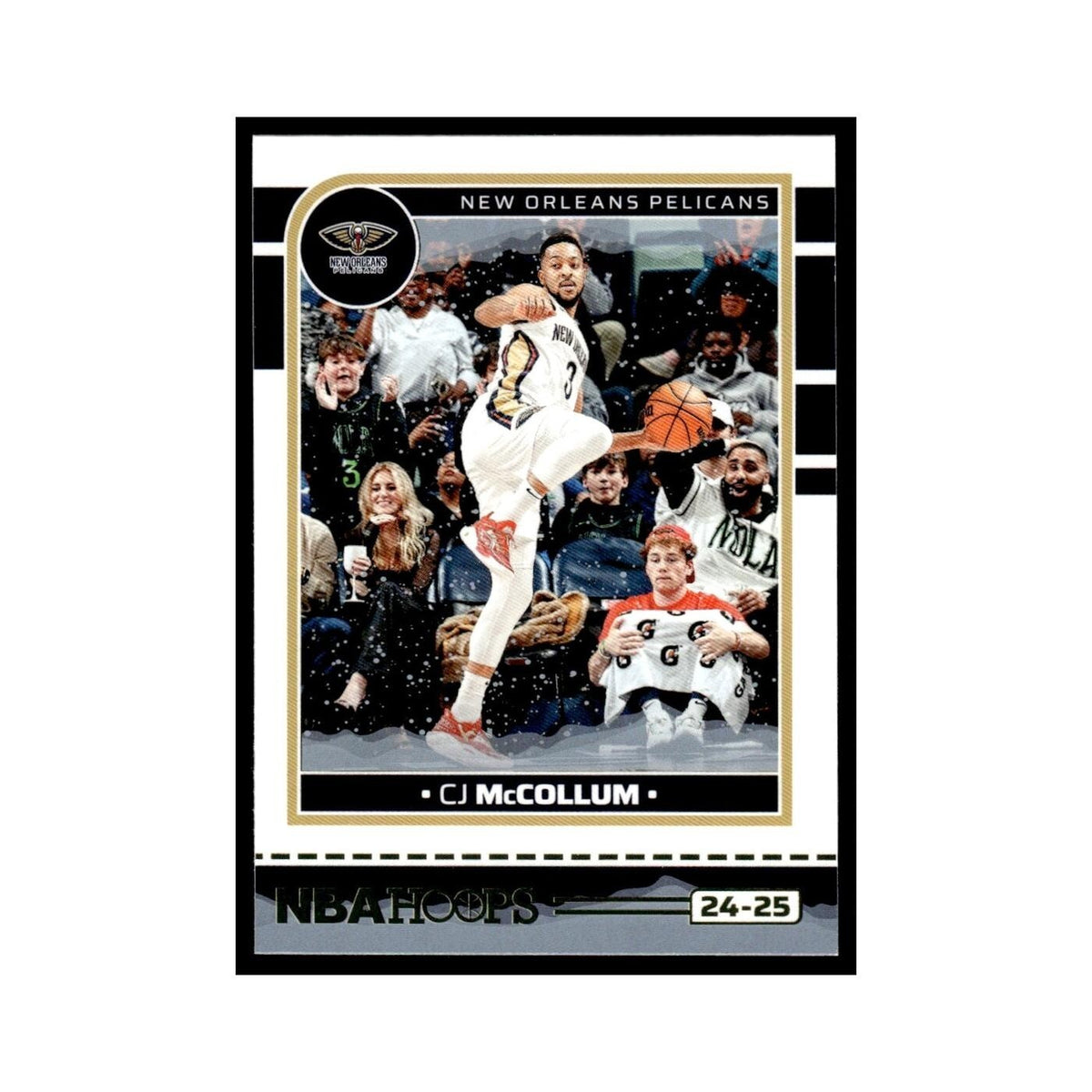CJ McCollum 2024 NBA Hoops #66 New Orleans Pelicans Basketball Card NM