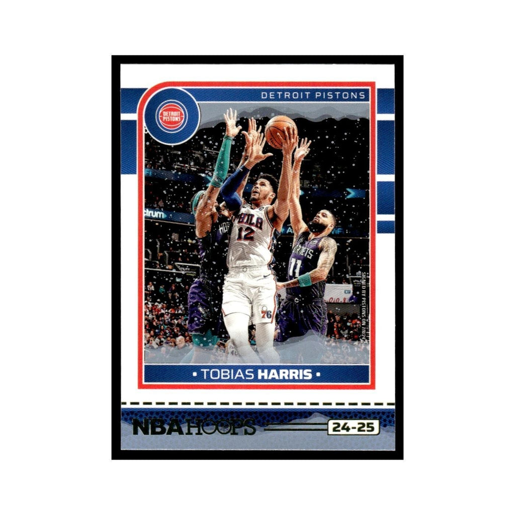 Tobias Harris 2024 NBA Hoops #58 Detroit Pistons Basketball Card NM