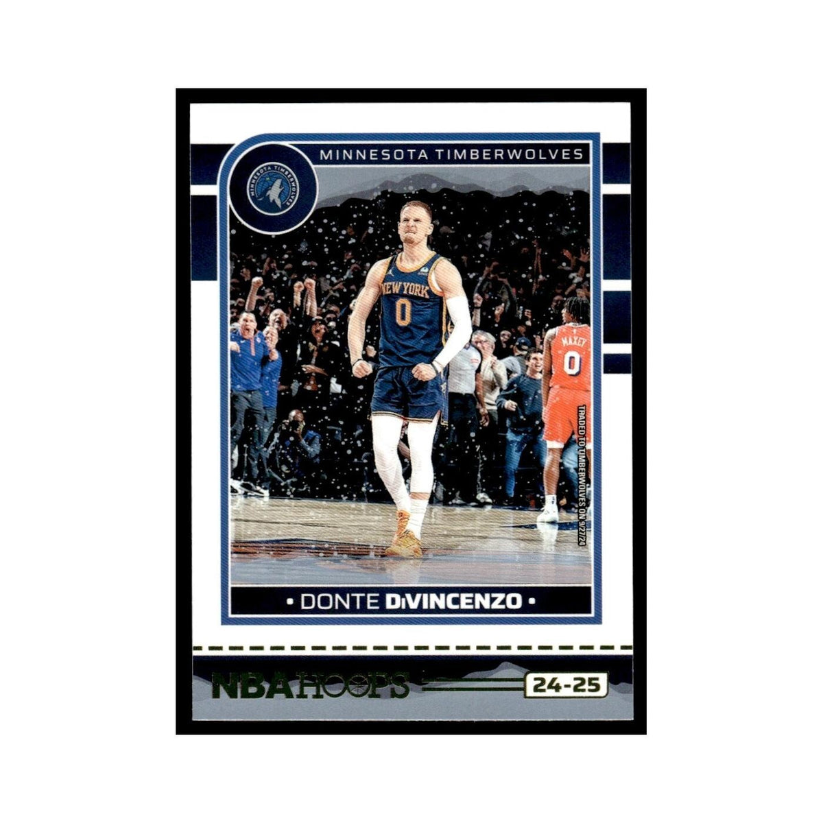 Donte DiVincenzo 2024 NBA Hoops #51 Minnesota Timberwolves Basketball Card NM