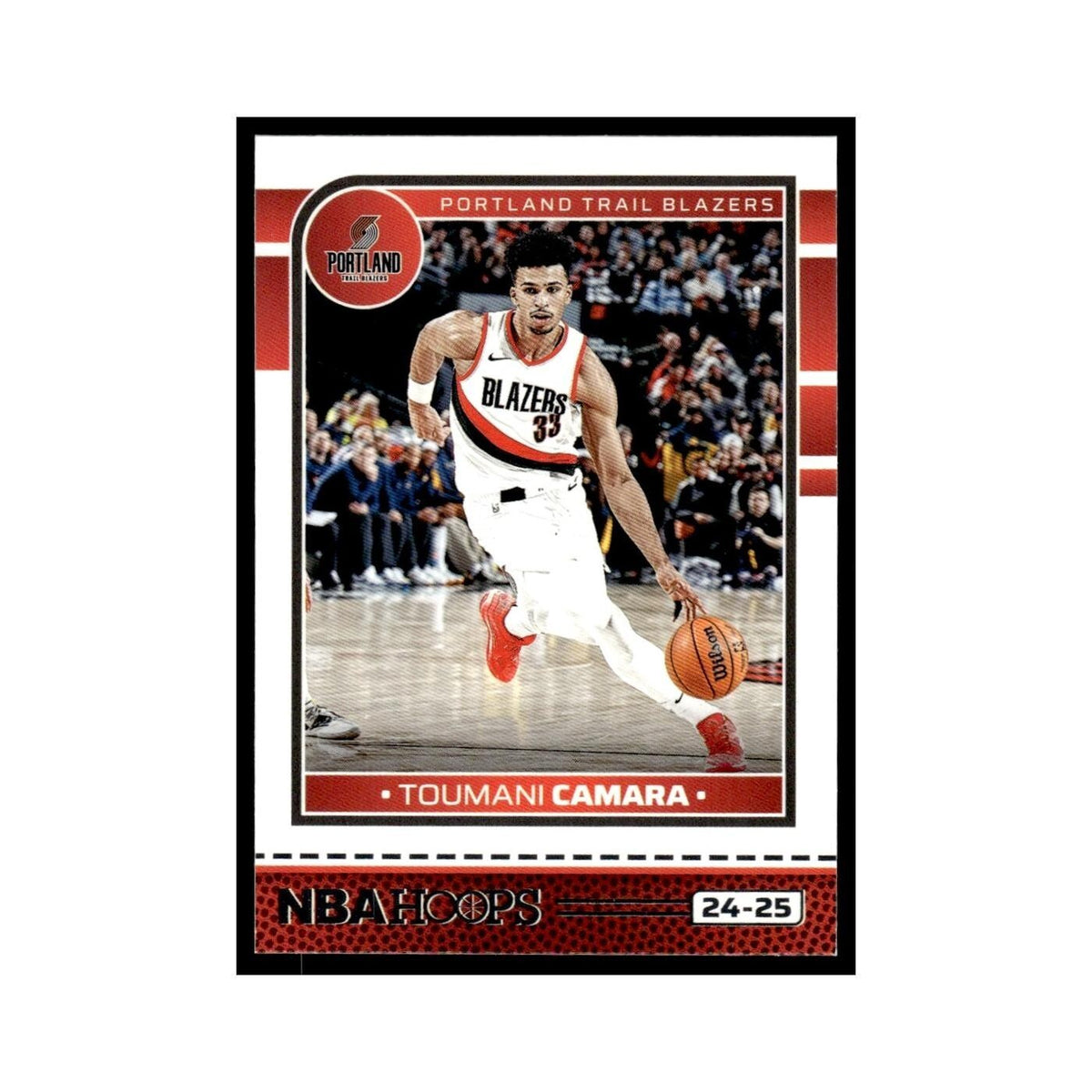Toumani Camara 2024 NBA Hoops #196 Portland Trail Blazers Basketball Card NM