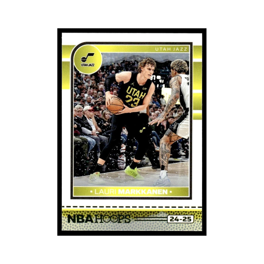 Lauri Markkanen 2024 NBA Hoops #121 Utah Jazz Basketball Card NM