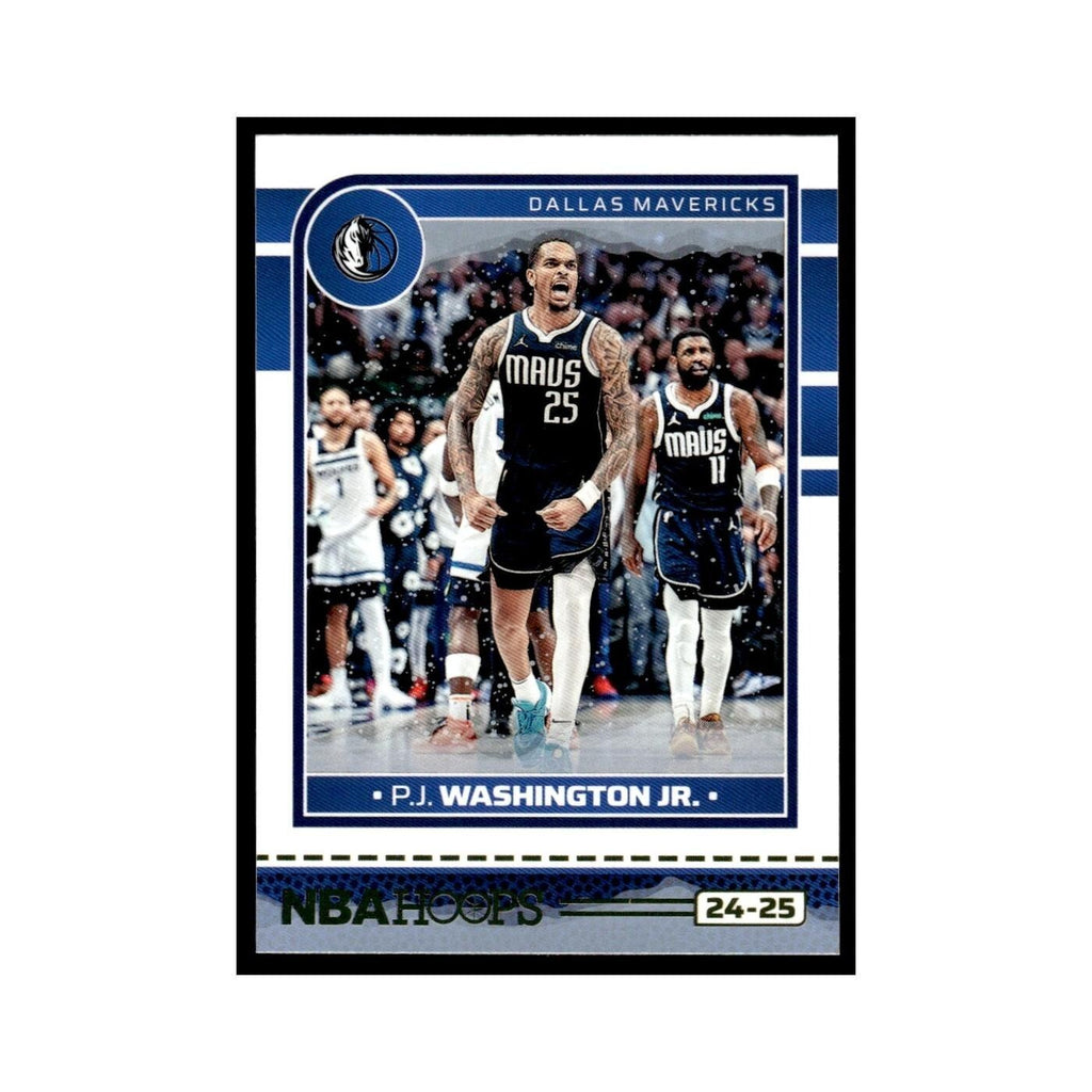 P.J. Washington Jr. 2024 NBA Hoops #39 Dallas Mavericks Basketball Card NM