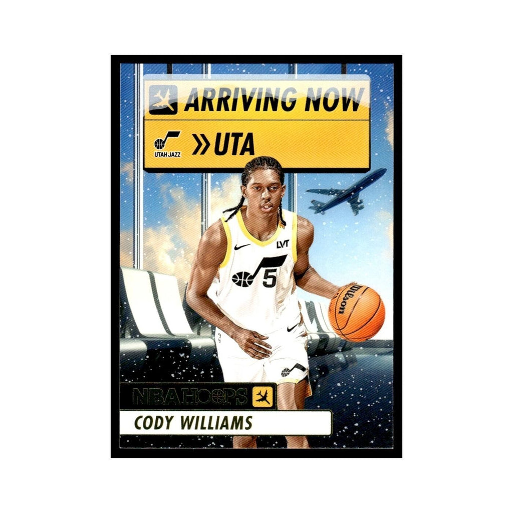 Cody Williams 2024 NBA Hoops #29 Utah Jazz Basketball Card NM