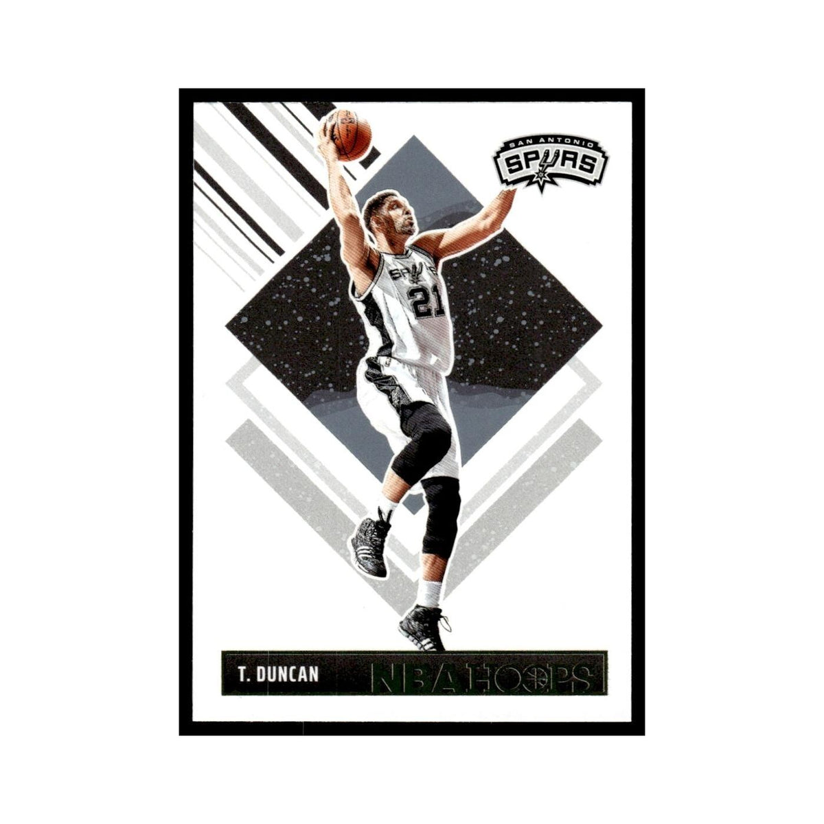 Tim Duncan 2024 NBA Hoops #297 San Antonio Spurs Basketball Card NM