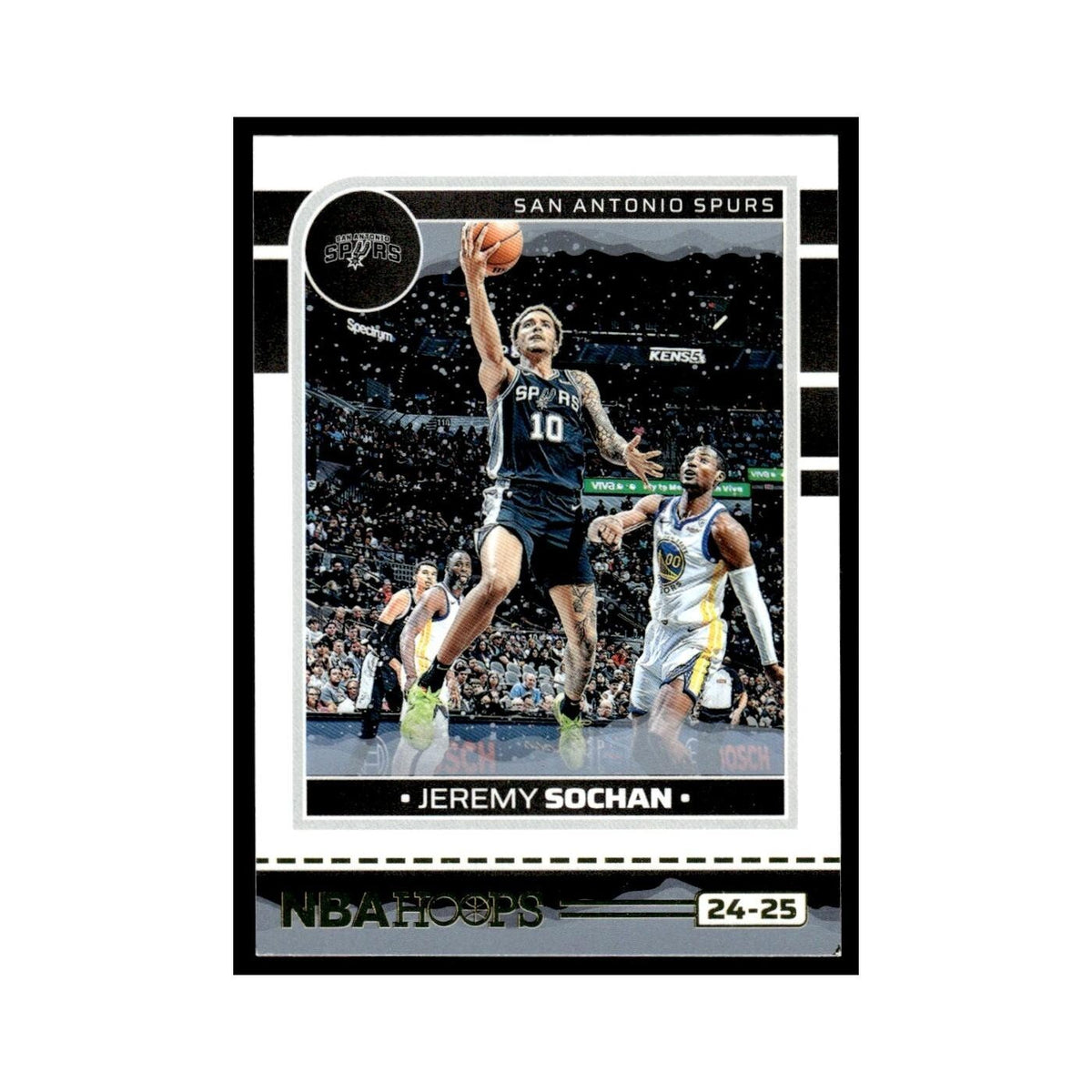 Jeremy Sochan 2024 NBA Hoops #167 San Antonio Spurs Basketball Card NM