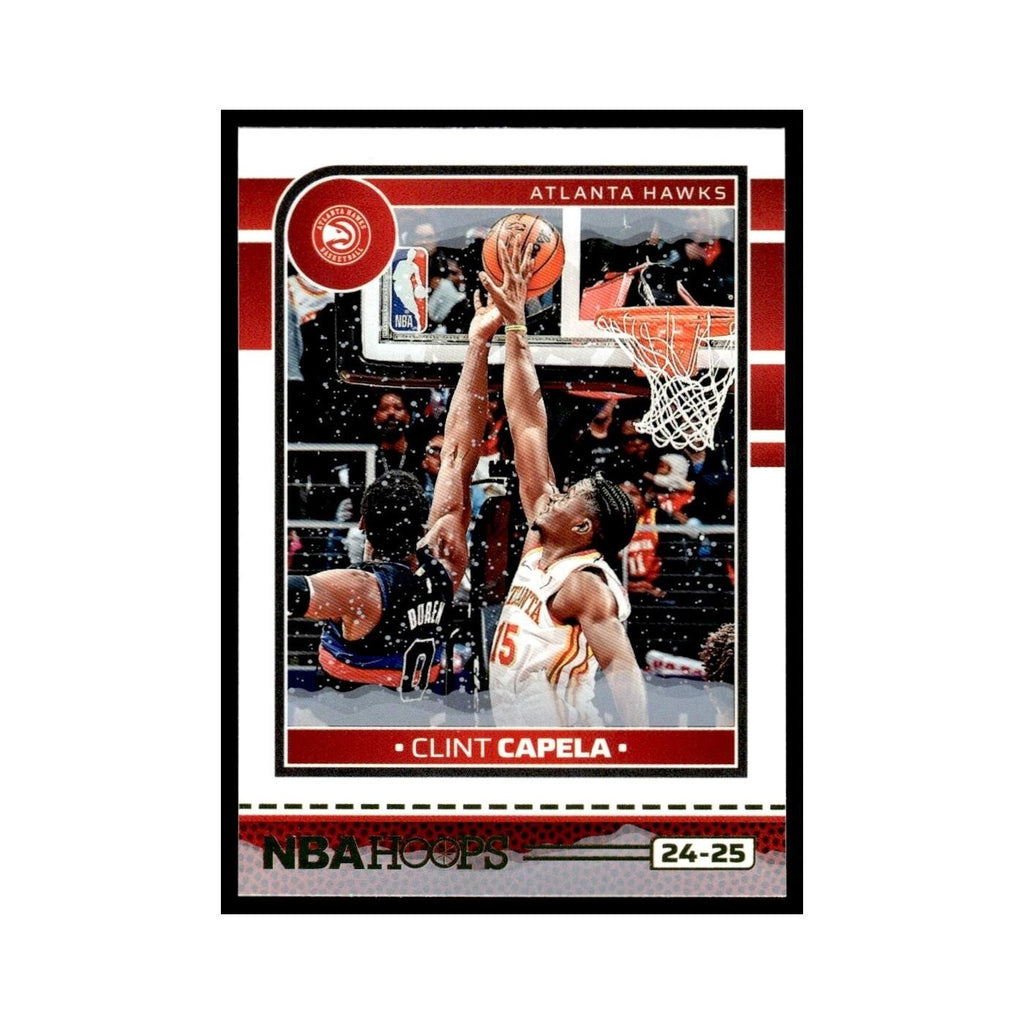 Clint Capela 2024 NBA Hoops #40 Atlanta Hawks Basketball Card NM