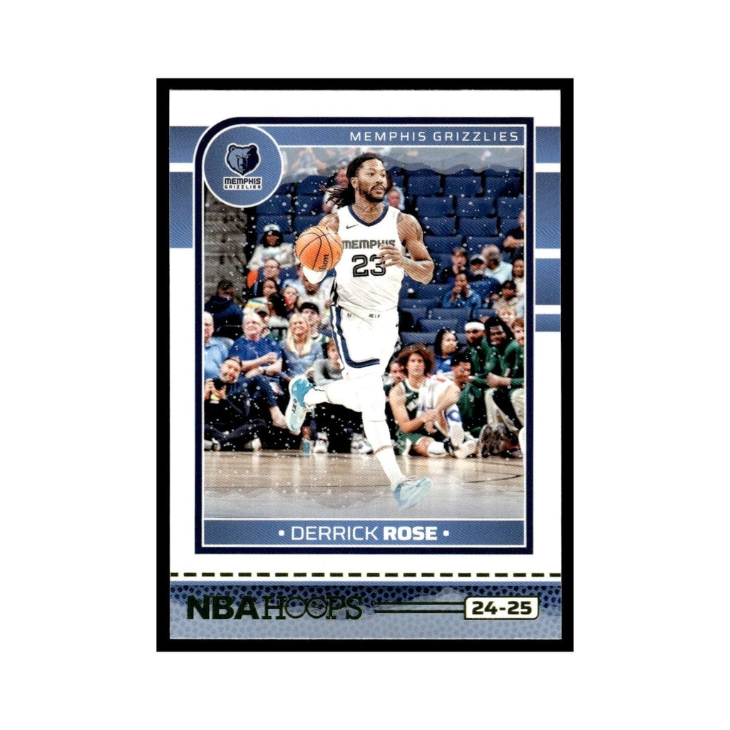Derrick Rose 2024 NBA Hoops #37 Memphis Grizzlies Basketball Card NM