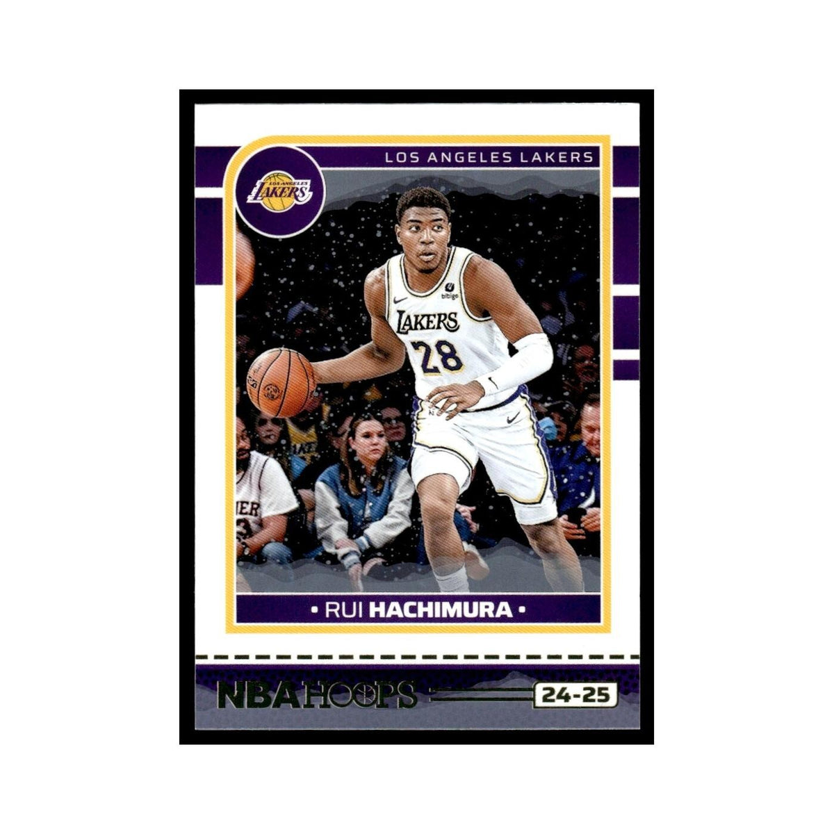 Rui Hachimura 2024 NBA Hoops #117 Los Angeles Lakers Basketball Card NM
