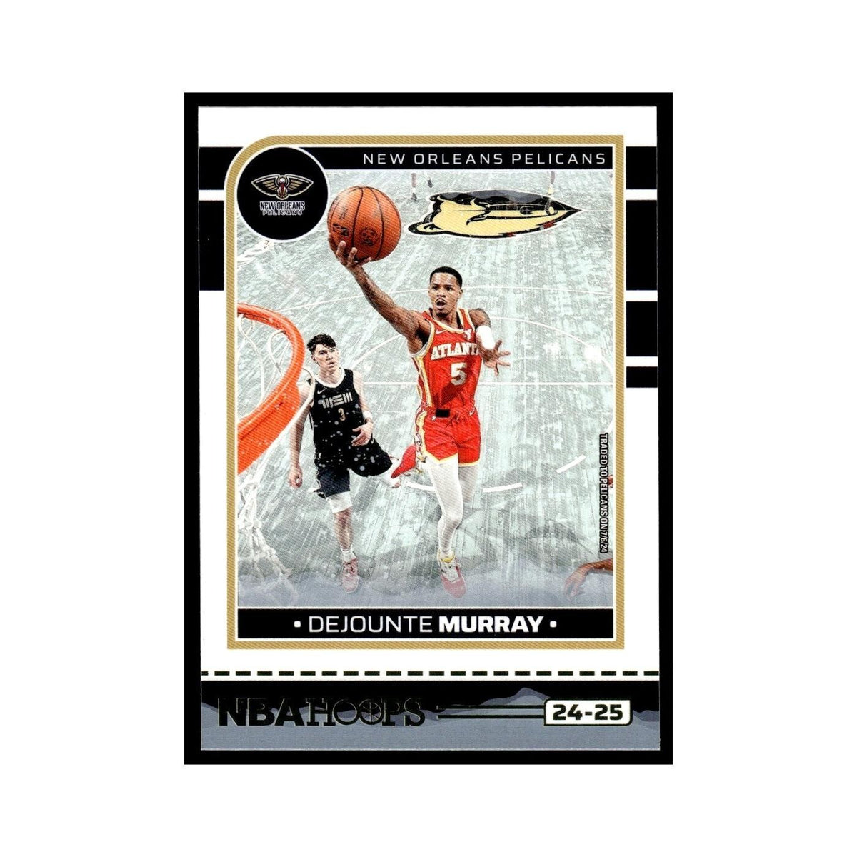 Dejounte Murray 2024 NBA Hoops #27 New Orleans Pelicans Basketball Card NM