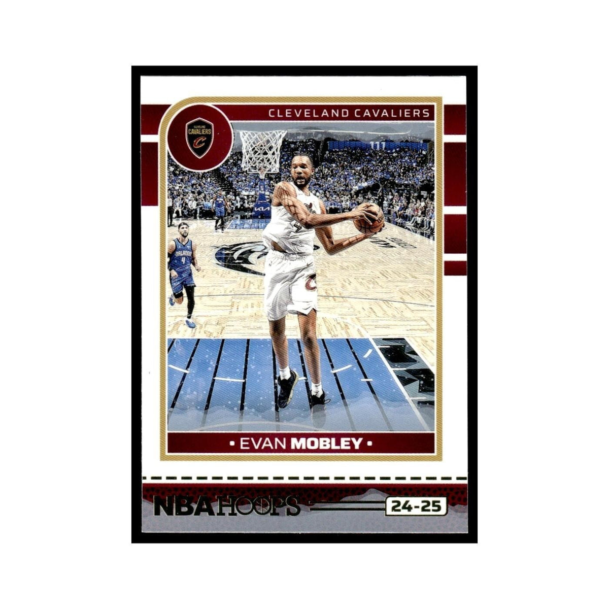 Evan Mobley 2024 NBA Hoops #82 Cleveland Cavaliers Basketball Card NM