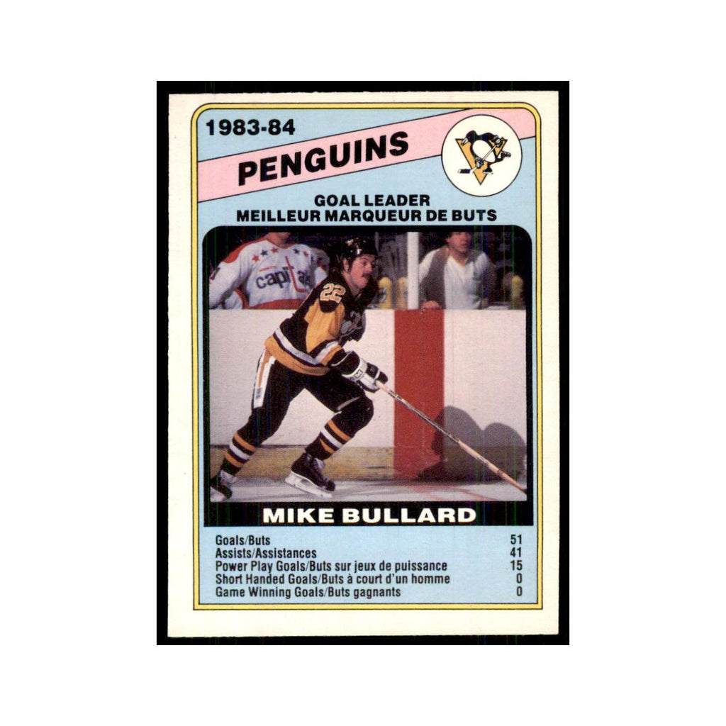 1984 O-Pee-Chee Mike Bullard Pittsburgh Penguins #365