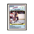1984 O-Pee-Chee Charlie Simmer Los Angeles Kings #358