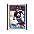 1984 O-Pee-Chee Gary Leeman RC Toronto Maple Leafs #305