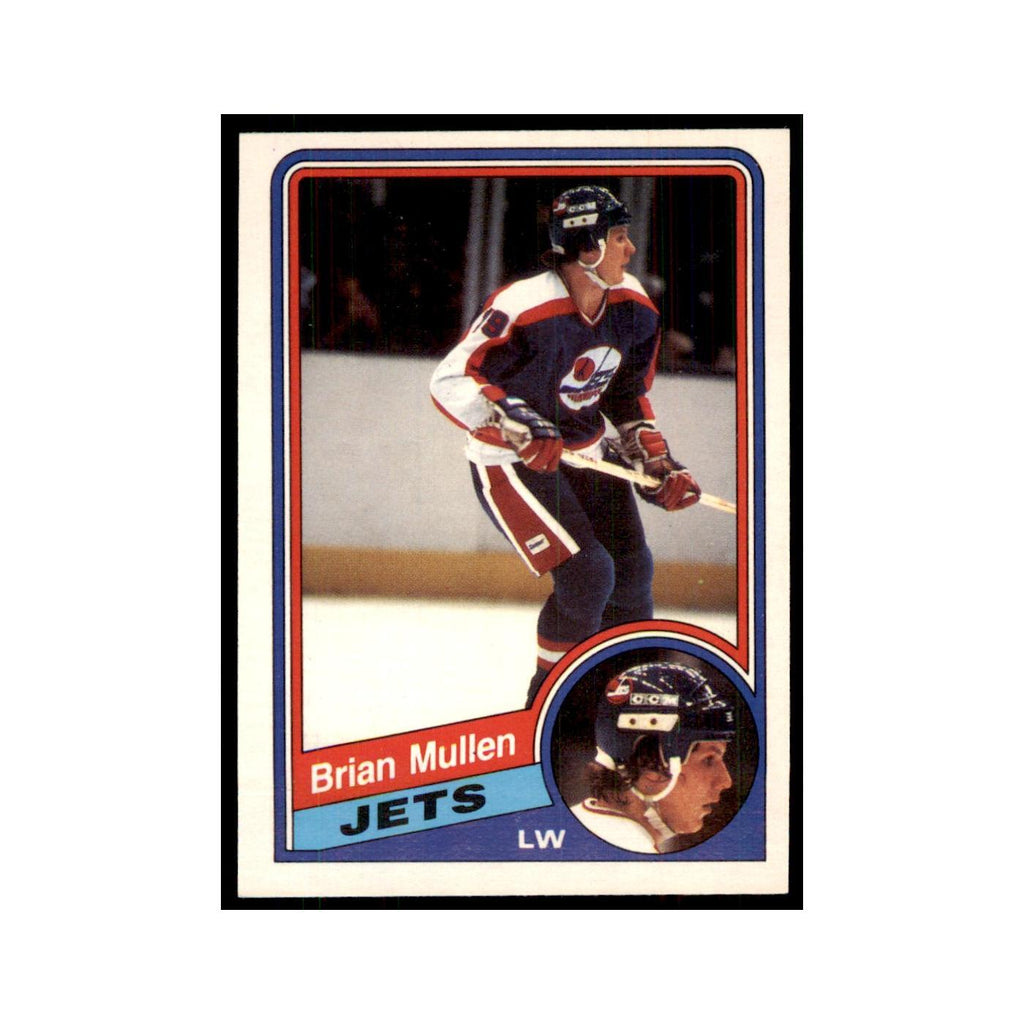 1984 O-Pee-Chee Brian Mullen Winnipeg Jets #344