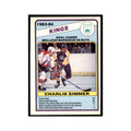 1984 O-Pee-Chee Charlie Simmer Los Angeles Kings #358