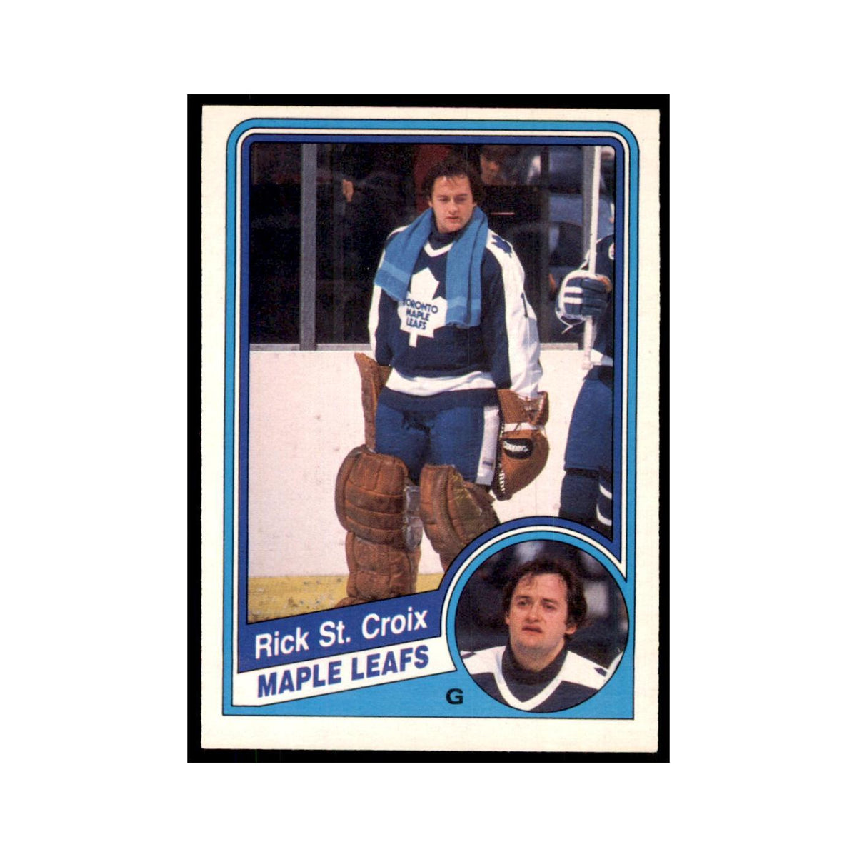 1984 O-Pee-Chee Rick St. Croix Toronto Maple Leafs #310