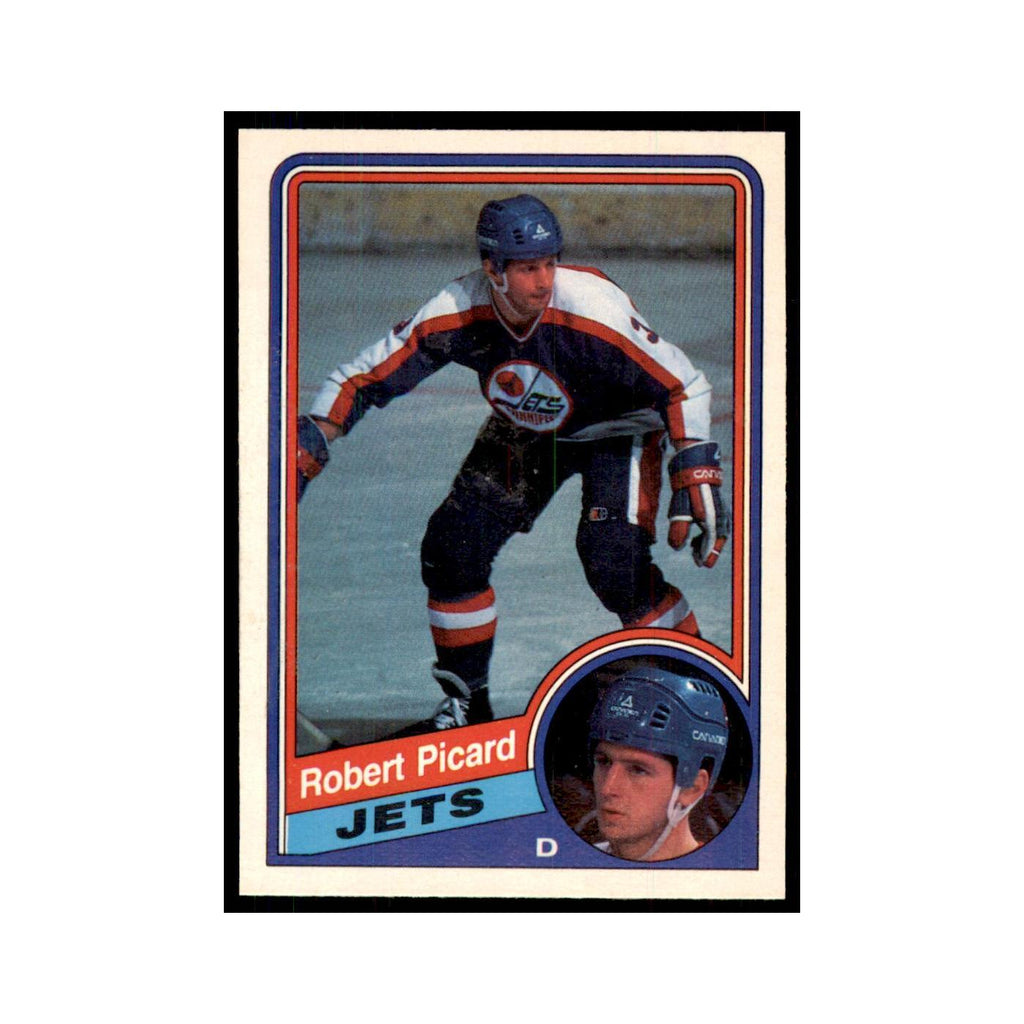 1984 O-Pee-Chee Robert Picard Winnipeg Jets #345