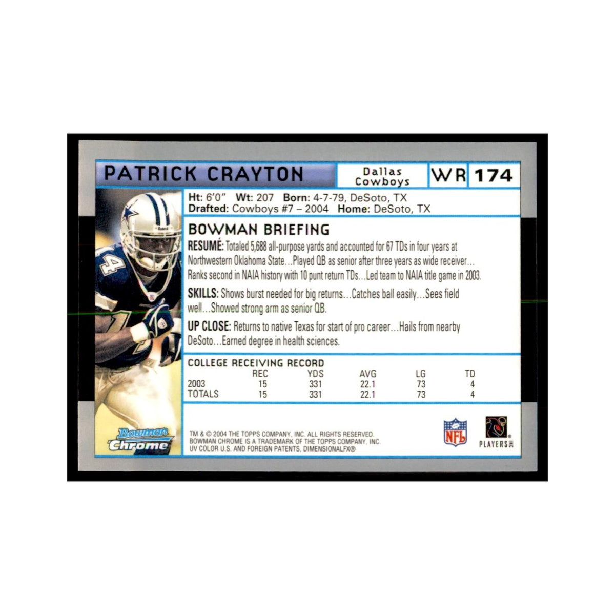 2004 Bowman Chrome Shaun Phillips RC Football Cards #174